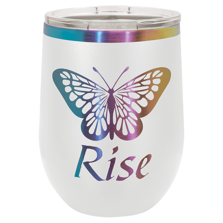 12 oz Personalized Wine Tumblers