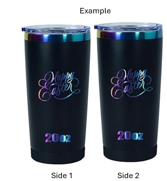 20 oz Personalized Prism Tumblers