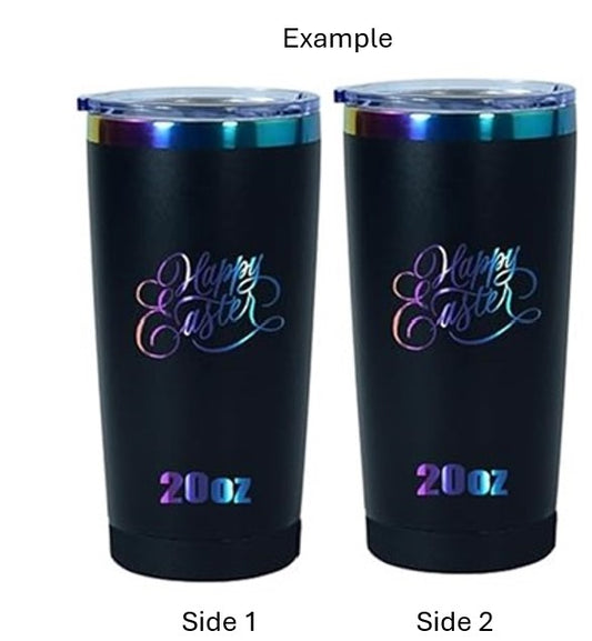 20 oz Personalized Prism Tumblers